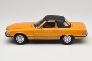Mercedes 450 SL R107 Cayenne Orange Norev 1:18 183350 Metal - imagen 5 de 10