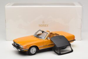 Mercedes 450 SL R107 Cayenne Orange Norev 1:18 183350 Metal - imagen 10 de 10