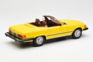 Mercedes 450SL R107 Amarillo US Version Norev 1:18 183727 Metal - imagen 4 de 9