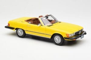 Mercedes 450SL R107 Amarillo US Version Norev 1:18 183727 Metal - imagen 7 de 9
