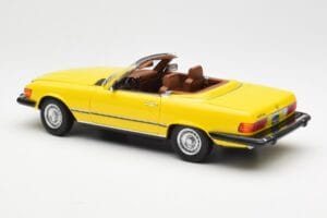 Mercedes 450SL R107 Amarillo US Version Norev 1:18 183727 Metal - imagen 8 de 9