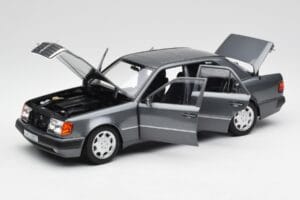 Mercedes 500 E W124 Pearl Gris Norev 1:18 183946 Metal - imagen 2 de 8