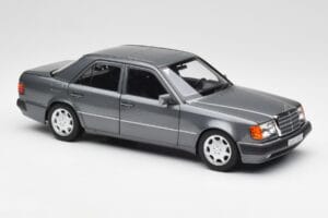 Mercedes 500 E W124 Pearl Gris Norev 1:18 183946 Metal - imagen 6 de 8