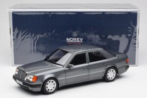 Mercedes 500 E W124 Pearl Gris Norev 1:18 183946 Metal - imagen 8 de 8