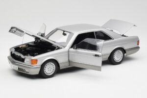 Mercedes 500 SEC C126 Plata AUTOart 1:18 76212 Metal - imagen 2 de 8
