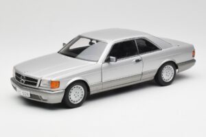 Mercedes 500 SEC C126 Plata AUTOart 1:18 76212 Metal