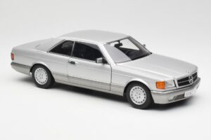 Mercedes 500 SEC C126 Plata AUTOart 1:18 76212 Metal - imagen 6 de 8