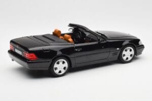 Mercedes SL 500 R129 Negro Norev 1:18 183750 Metal - imagen 4 de 10