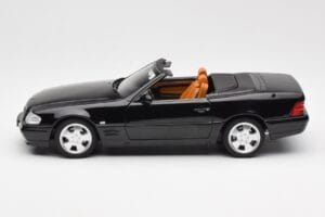 Mercedes SL 500 R129 Negro Norev 1:18 183750 Metal - imagen 5 de 10