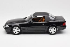Mercedes SL 500 R129 Negro Norev 1:18 183750 Metal - imagen 6 de 10