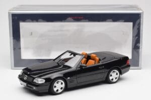 Mercedes SL 500 R129 Negro Norev 1:18 183750 Metal - imagen 10 de 10