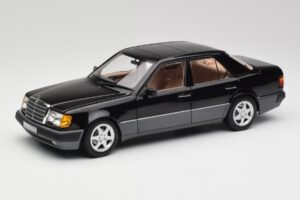 Mercedes 500E W124 Negro Edición Limitada Norev 1:18 183949 Metal