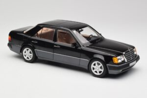 Mercedes 500E W124 Negro Edición Limitada Norev 1:18 183949 Metal - imagen 6 de 12