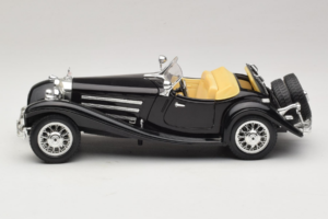 Mercedes 500K Roadster Negro Bburago 1:18 3020-P2 Metal - imagen 4 de 8