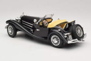Mercedes 500K Roadster Negro Bburago 1:18 3020-P2 Metal - imagen 5 de 8