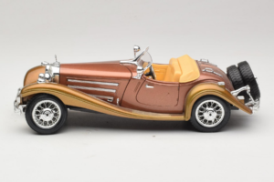 Mercedes 500K Roadster Cobre Metallic Bburago 1:18 3020-P1 Metal - imagen 4 de 8