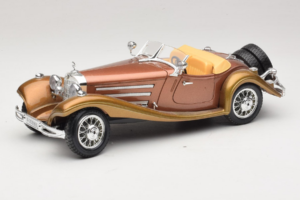 Mercedes 500K Roadster Cobre Metallic Bburago 1:18 3020-P1 Metal