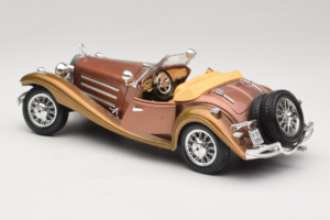 Mercedes 500K Roadster Cobre Metallic Bburago 1:18 3020-P1 Metal - imagen 5 de 8