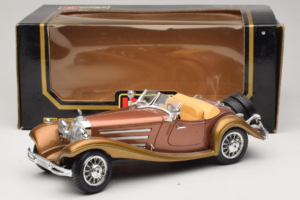 Mercedes 500K Roadster Cobre Metallic Bburago 1:18 3020-P1 Metal - imagen 8 de 8