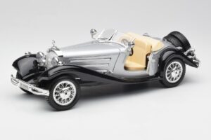 Mercedes 500K Roadster Plata Bburago 1:18 3020-M1 Metal - imagen 2 de 8