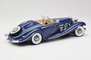 Mercedes 500K Special Roadster Azul Maisto 1:18 56059 Metal - imagen 3 de 8