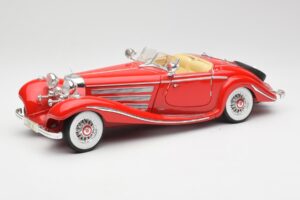 Mercedes 500K Special Roadster Rojo Maisto 1:18 56058 Metal