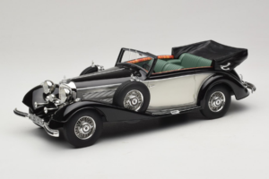 Mercedes 540K Descapotable Negro Plata Cult Models 1:18 CML184-3 Metal