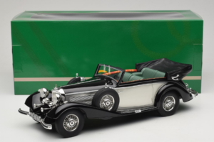 Mercedes 540K Descapotable Negro Plata Cult Models 1:18 CML184-3 Metal - imagen 6 de 6