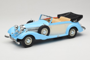 Mercedes 540K Descapotable Azul Blanco Cult Models 1:18 CML184-2 Metal