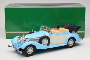 Mercedes 540K Descapotable Azul Blanco Cult Models 1:18 CML184-2 Metal - imagen 6 de 6