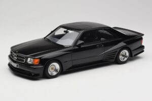 Mercedes 560 SEC W126 Koenig Negro Otto 1:18 OT1134 Resina