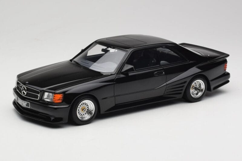 Mercedes 560 SEC W126 Koenig Negro Otto 1:18 OT1134 Resina