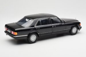 Mercedes 560 SEL W126 Negro Edición Dealer Norev 1:18 B66040599 Metal - imagen 3 de 8