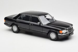 Mercedes 560 SEL W126 Negro Edición Dealer Norev 1:18 B66040599 Metal - imagen 6 de 8