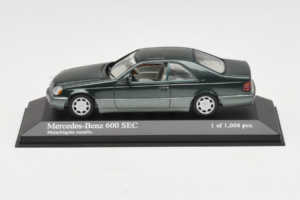 Mercedes 600 SEC W140 Verde Metalizado Minichamps 1:43 430032604 Metal