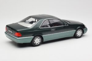 Mercedes 600 SEC W140 Coupe Green Metallic KK-Scale 1:18 KKDC180343 Metal - imagen 2 de 6