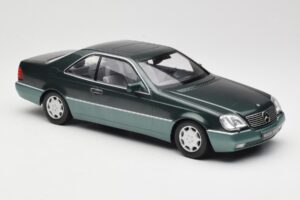 Mercedes 600 SEC W140 Coupe Green Metallic KK-Scale 1:18 KKDC180343 Metal - imagen 4 de 6