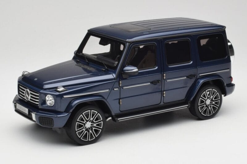 Mercedes AMG G 63 L W465 Azul Oscuro Norev 1:18 B66960663 Metal