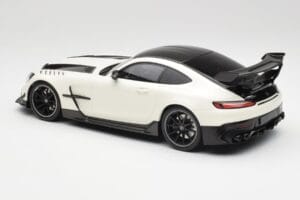 Mercedes AMG GT C190 Black Series Designo Diamond Blanco Metallic Minichamps 1:18 155032022 Metal - imagen 5 de 6