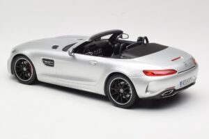 Mercedes AMG GT C Roadster R190 Plata Norev 1:18 183453 Metal - imagen 5 de 6