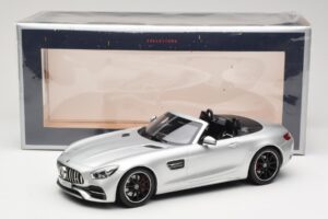 Mercedes AMG GT C Roadster R190 Plata Norev 1:18 183453 Metal - imagen 6 de 6