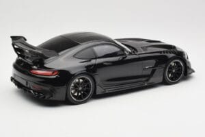 Mercedes AMG GT C190 Black Series Jet Black Metallic Minichamps 1:18 155032024 Metal - imagen 2 de 6