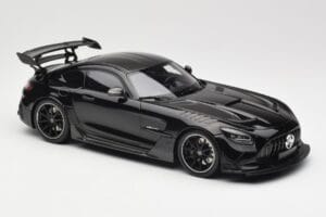 Mercedes AMG GT C190 Black Series Jet Black Metallic Minichamps 1:18 155032024 Metal - imagen 4 de 6