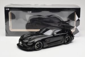 Mercedes AMG GT C190 Black Series Jet Black Metallic Minichamps 1:18 155032024 Metal - imagen 6 de 6
