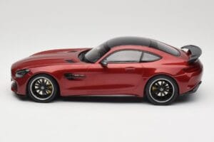Mercedes AMG GT R C190 Jupiter Red Metallic Minichamps 1:18 155036027 Metal - imagen 3 de 6