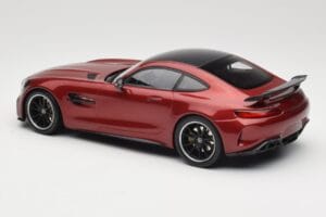 Mercedes AMG GT R C190 Jupiter Red Metallic Minichamps 1:18 155036027 Metal - imagen 5 de 6