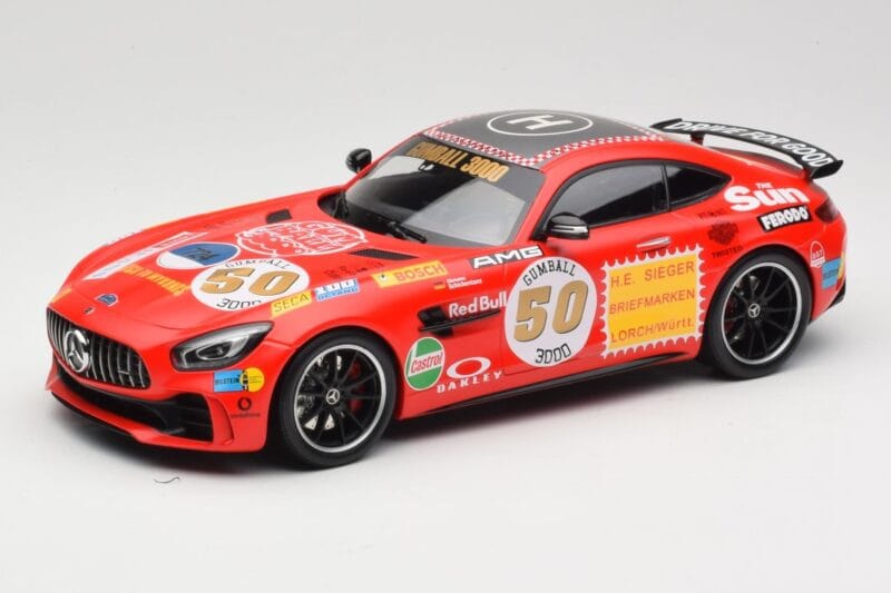 Mercedes AMG GT R C190 Oro Rosado Minichamps 1:18 155036024 Metal