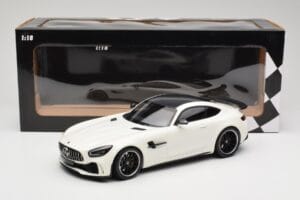 Mercedes AMG GT R C190 Blanco Metalizado Minichamps 1:18 155036028 Metal - imagen 6 de 6