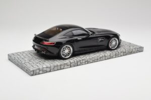 Mercedes Brabus AMG GT S C190 Obsidian Negro Minichamps 1:18 107032520 Metal - imagen 2 de 6