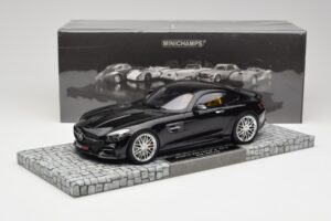 Mercedes Brabus AMG GT S C190 Obsidian Negro Minichamps 1:18 107032520 Metal - imagen 6 de 6